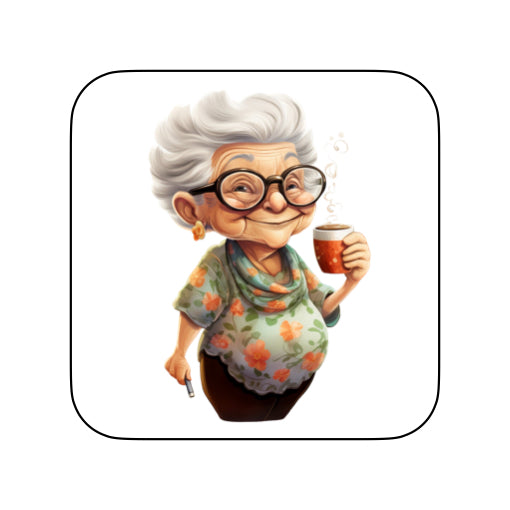 Coasters with OAP Women Food & Drink - Group B