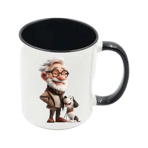 Mug - 11oz - OAP - Old Man and his Dog 1