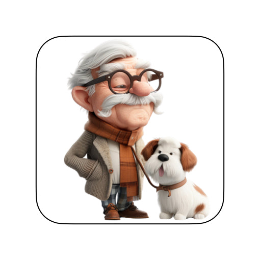 Coasters with OAP Men