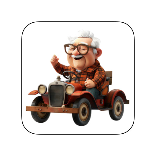 Coasters with OAP Men