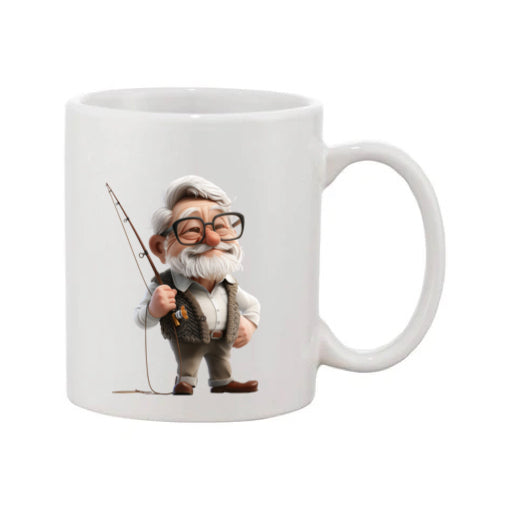 Mug - 11oz - OAP - Old Man Fishing