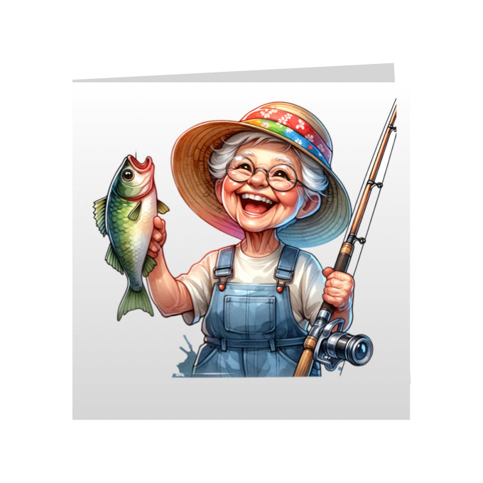 Square Greeting Cards - OAP - Hobbies