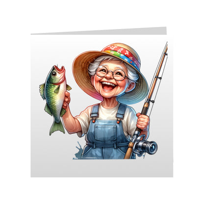 Square Greeting Cards - OAP - Hobbies