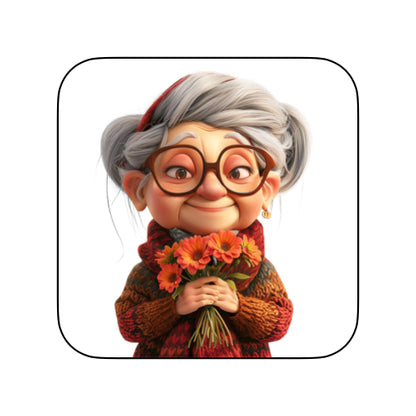 Coasters with OAP Women Outside - Group D