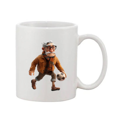 Mug - 11oz - OAP - Old Man Kicking a Ball Around