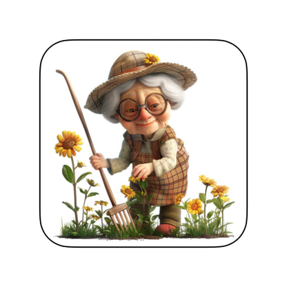 Coasters with OAP Women Outside - Group D