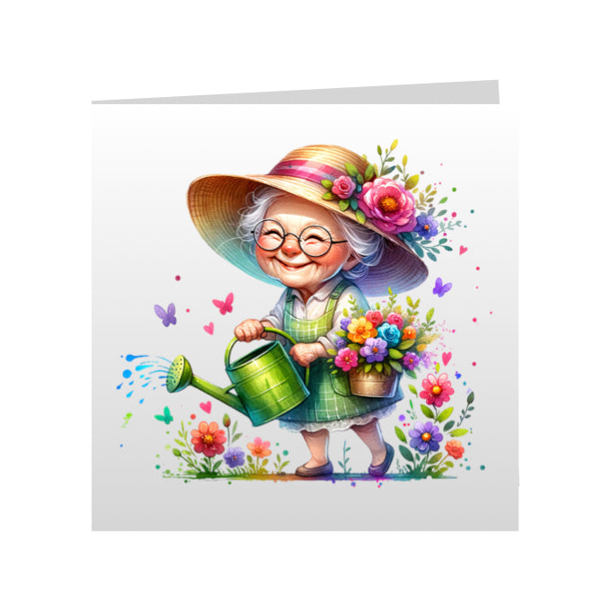 Square Greeting Cards - OAP - Hobbies