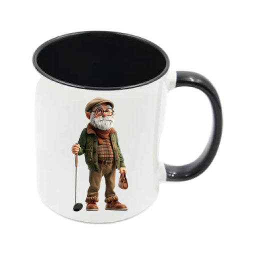 Mug - 11oz - OAP - Old Man Golfing 1