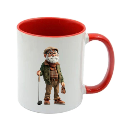 Mug - 11oz - OAP - Old Man Golfing 1