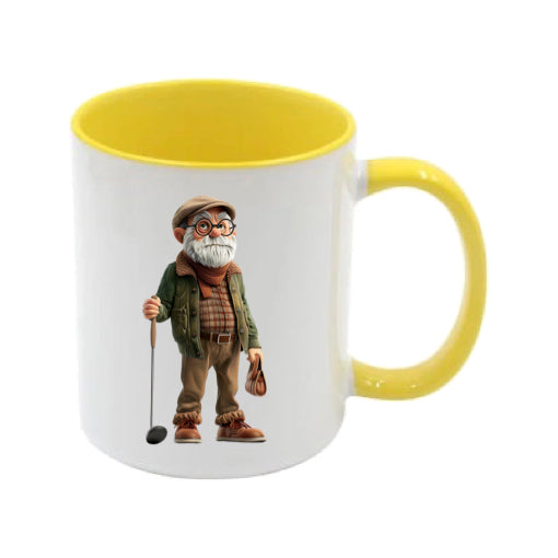 Mug - 11oz - OAP - Old Man Golfing 1