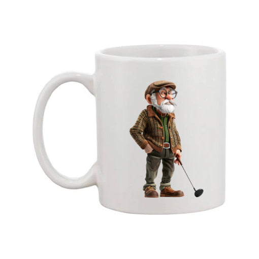 Mug - 11oz - OAP - Old Man Golfing 2