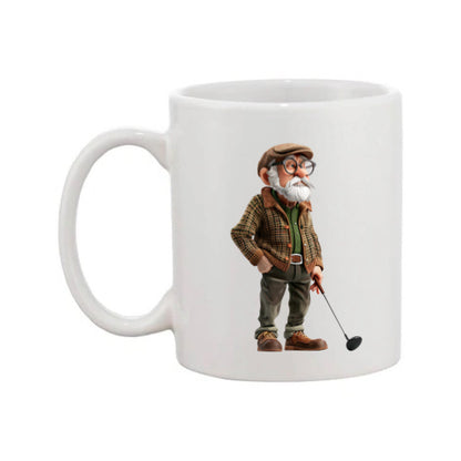 Mug - 11oz - OAP - Old Man Golfing 2