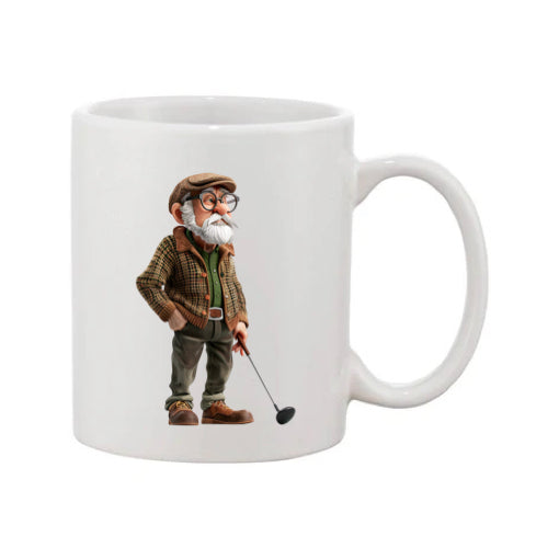 Mug - 11oz - OAP - Old Man Golfing 2