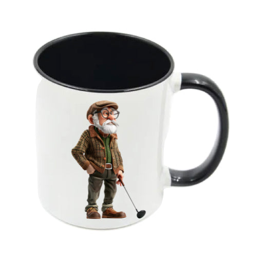 Mug - 11oz - OAP - Old Man Golfing 2