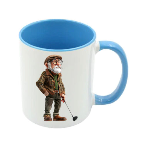 Mug - 11oz - OAP - Old Man Golfing 2