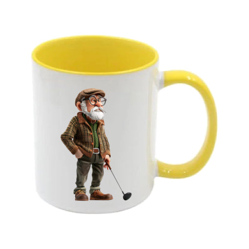 Mug - 11oz - OAP - Old Man Golfing 2
