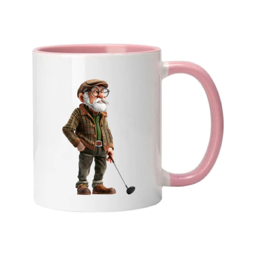 Mug - 11oz - OAP - Old Man Golfing 2