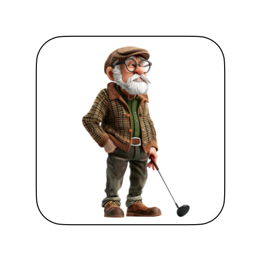 Coasters with OAP Men