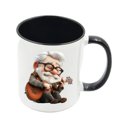 Mug - 11oz - OAP - Old Man Playing his Guitar