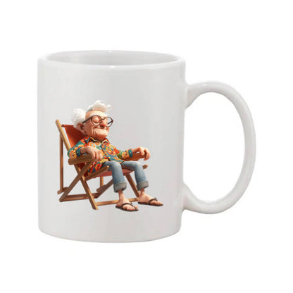 Mug - 11oz - OAP - Old Man on Holiday 1