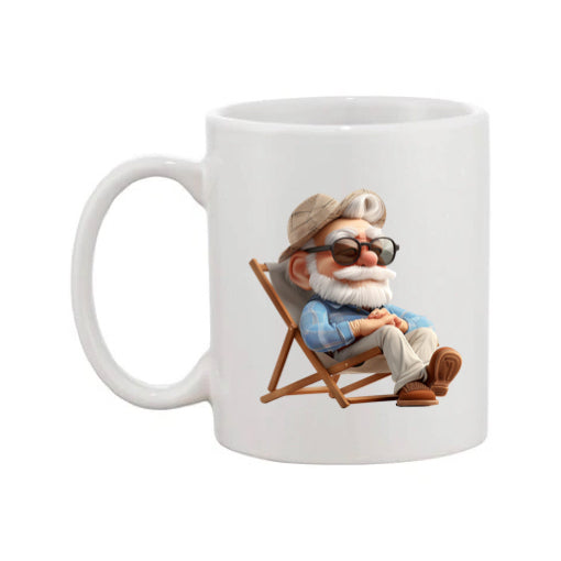 Mug - 11oz - OAP - Old Man on Holiday 2