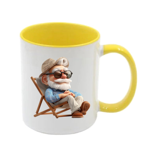 Mug - 11oz - OAP - Old Man on Holiday 2