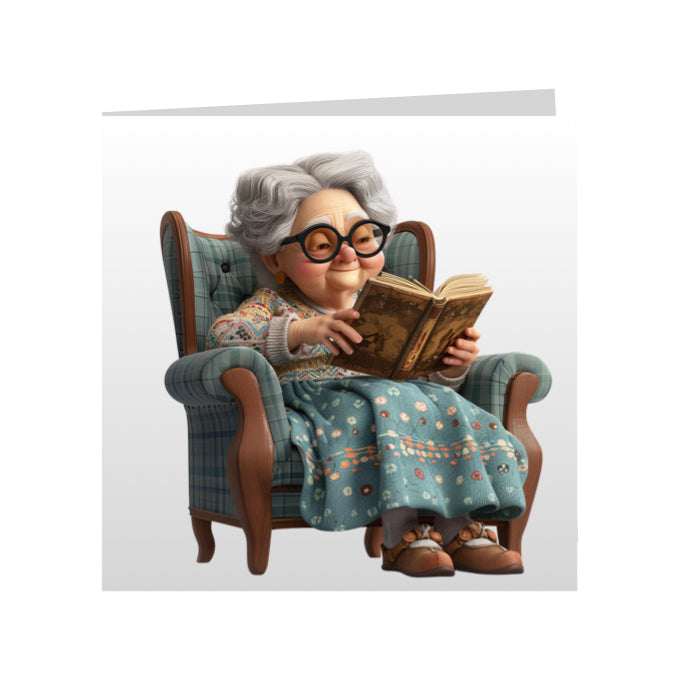 Square Greeting Cards - OAP - Hobbies