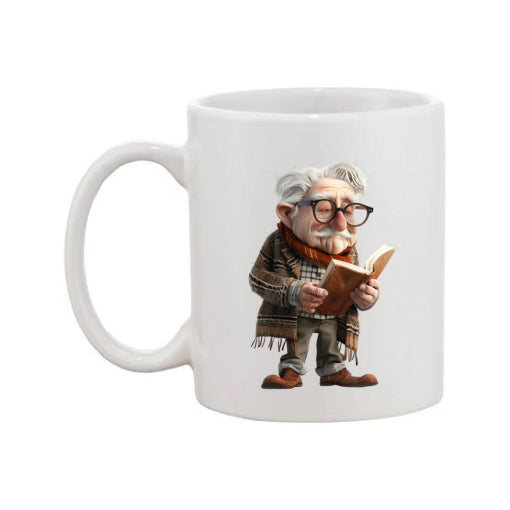 Mug - 11oz - OAP - Old Man Reading