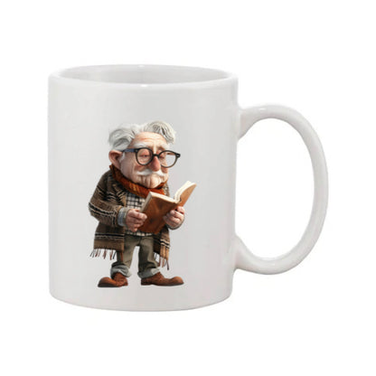Mug - 11oz - OAP - Old Man Reading