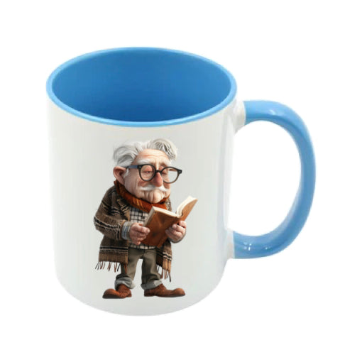 Mug - 11oz - OAP - Old Man Reading