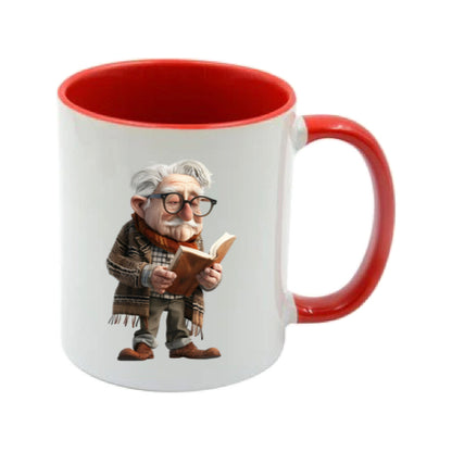 Mug - 11oz - OAP - Old Man Reading