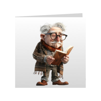 Square Greeting Cards - OAP - Hobbies