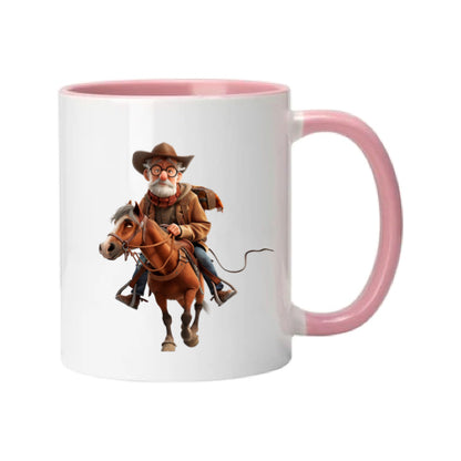 Mug - 11oz - OAP - Old Man Riding a Horse 2
