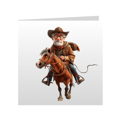 Square Greeting Cards - OAP - Hobbies