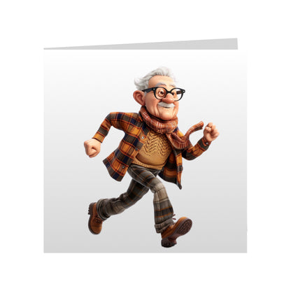 Square Greeting Cards - OAP - Hobbies