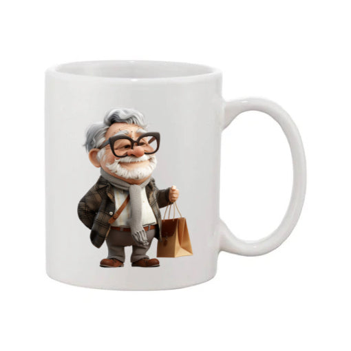 Mug - 11oz - OAP - Old Man Shopping