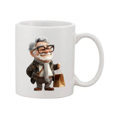 Mug - 11oz - OAP - Old Man Shopping
