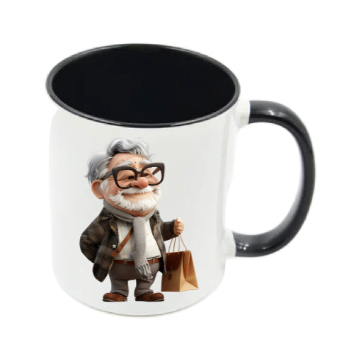 Mug - 11oz - OAP - Old Man Shopping