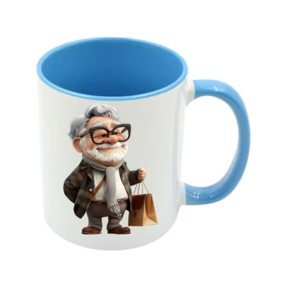 Mug - 11oz - OAP - Old Man Shopping