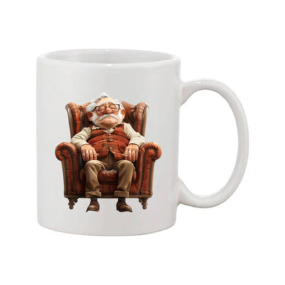 Mug - 11oz - OAP - Old Man Asleep in Armchair