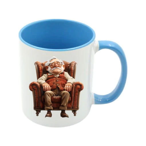 Mug - 11oz - OAP - Old Man Asleep in Armchair