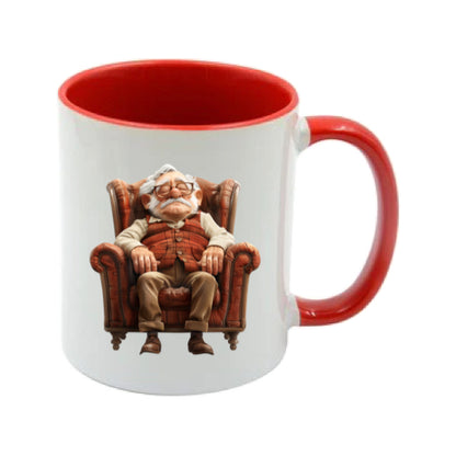 Mug - 11oz - OAP - Old Man Asleep in Armchair