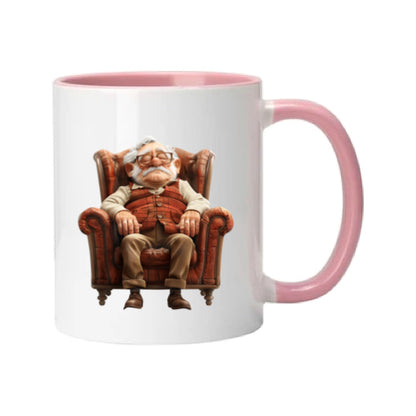 Mug - 11oz - OAP - Old Man Asleep in Armchair