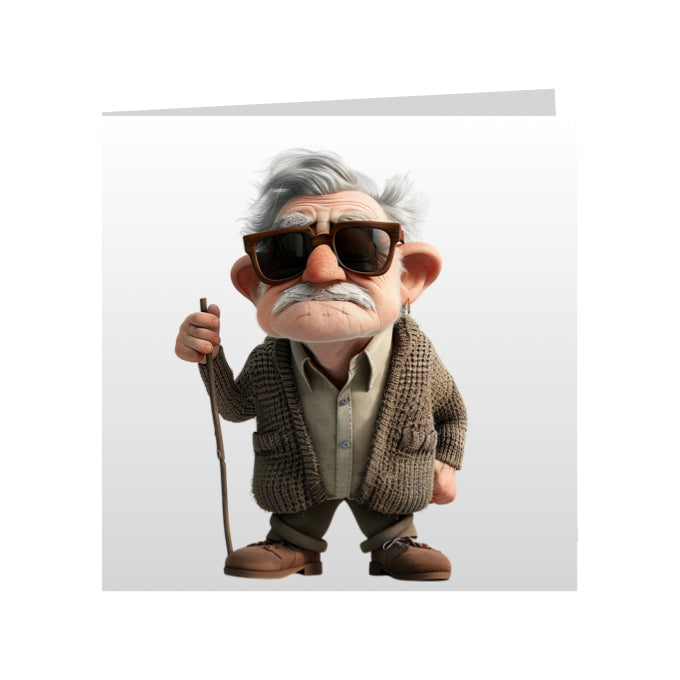 Square Greeting Cards - OAP - Hobbies