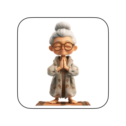 Coasters with OAP Women & Hobbies - Group C