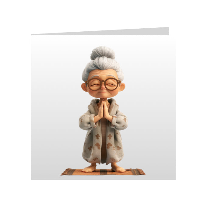 Square Greeting Cards - OAP - Hobbies