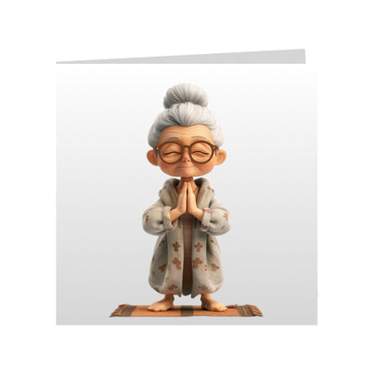 Square Greeting Cards - OAP - Hobbies