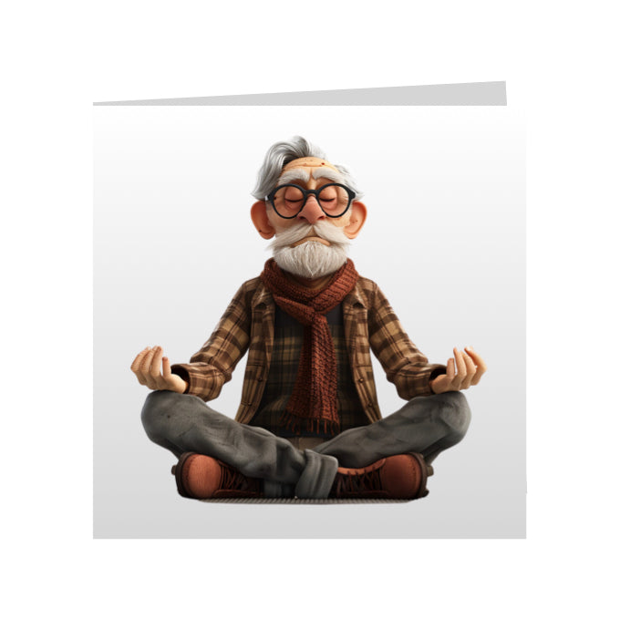 Square Greeting Cards - OAP - Hobbies