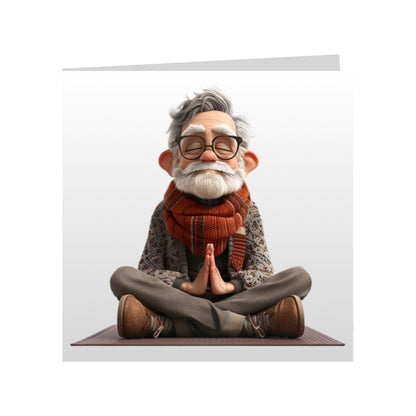 Square Greeting Cards - OAP - Hobbies