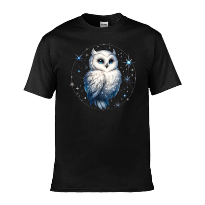 Mens T-Shirt (Gildan Softstyle 64000) - 10 Colours to choose from with Owl 28